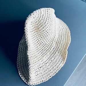 BP. Beige Straw Hat - Packable and Stylish - NWT